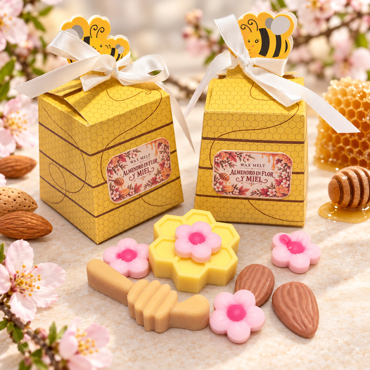 Wax melt - ALMENDRO EN FLOR Y MIEL (pack exclusivo)