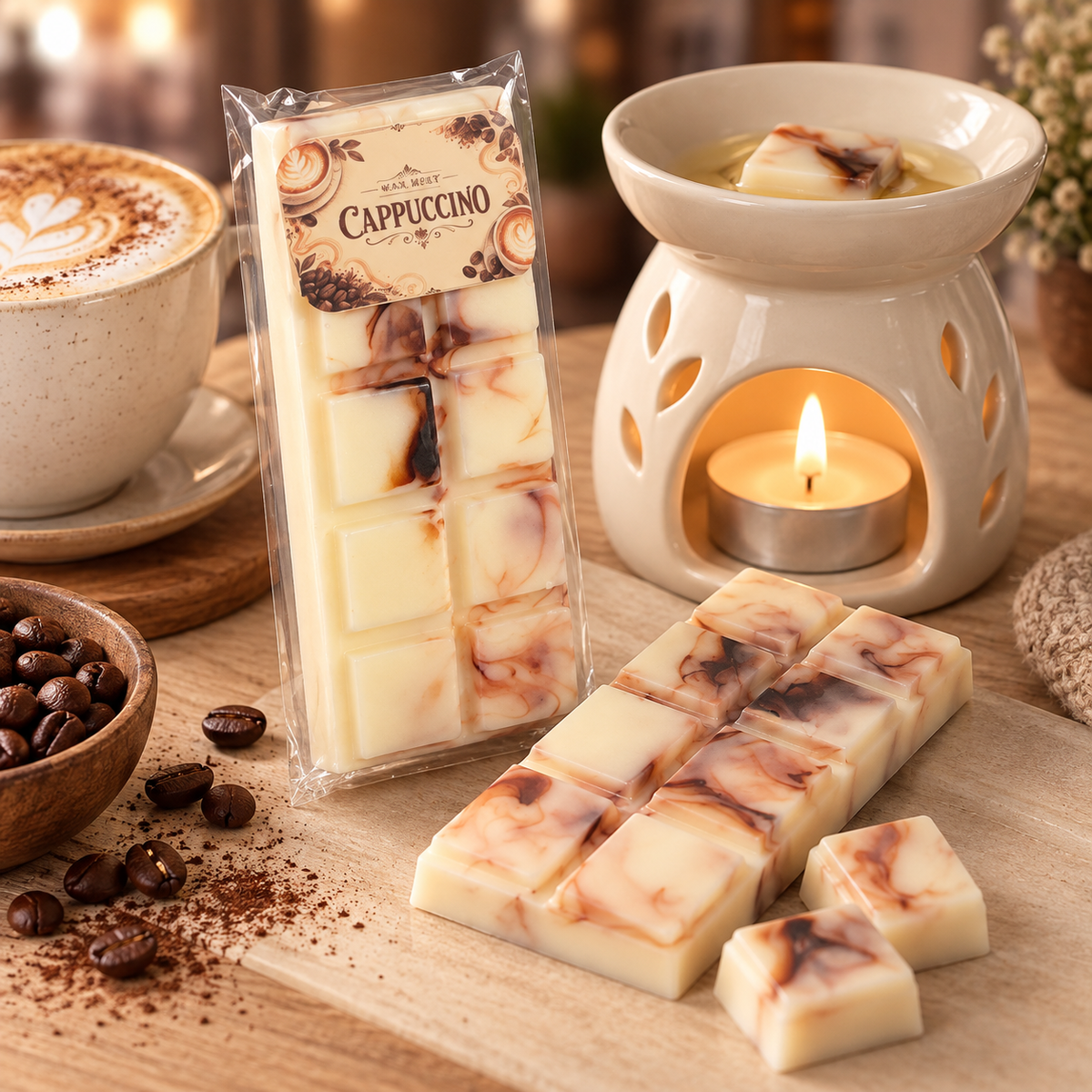 Tableta wax melt - CAPUCHINO