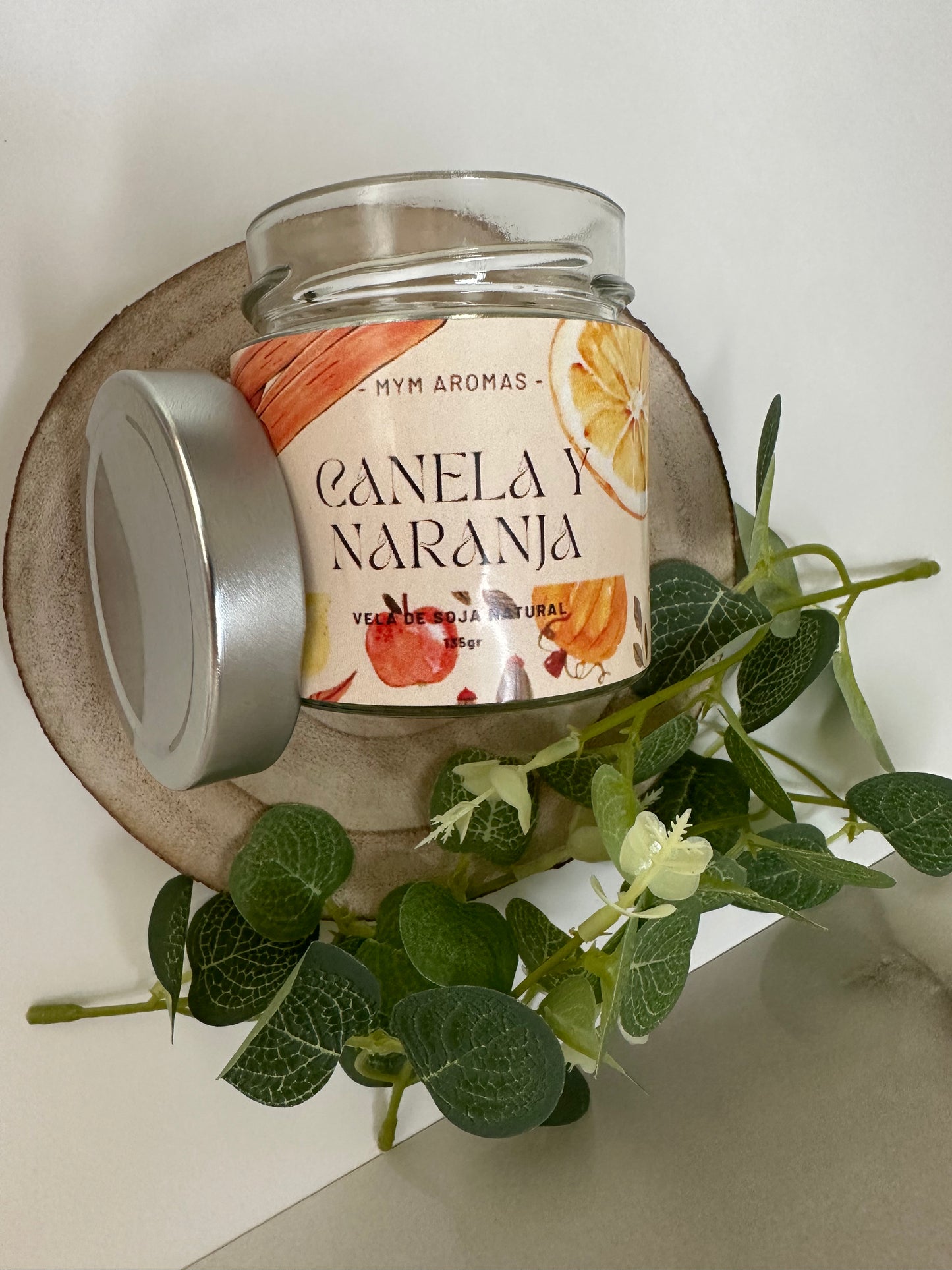 vela aromática - NARANJA CANELA