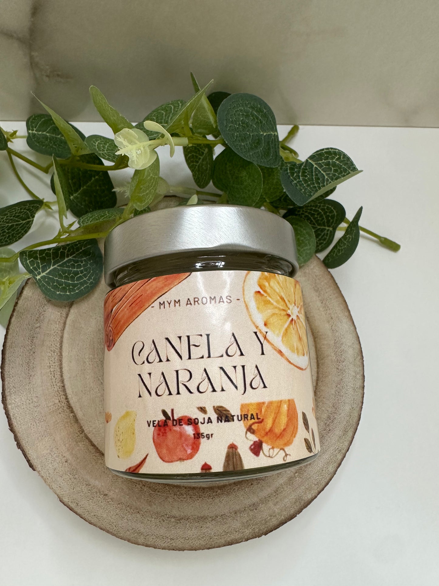 vela aromática - NARANJA CANELA