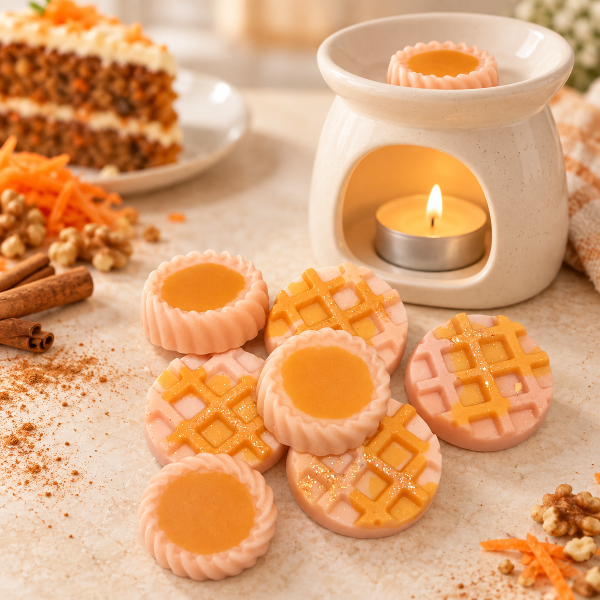 Wax melt - CARROT CAKE