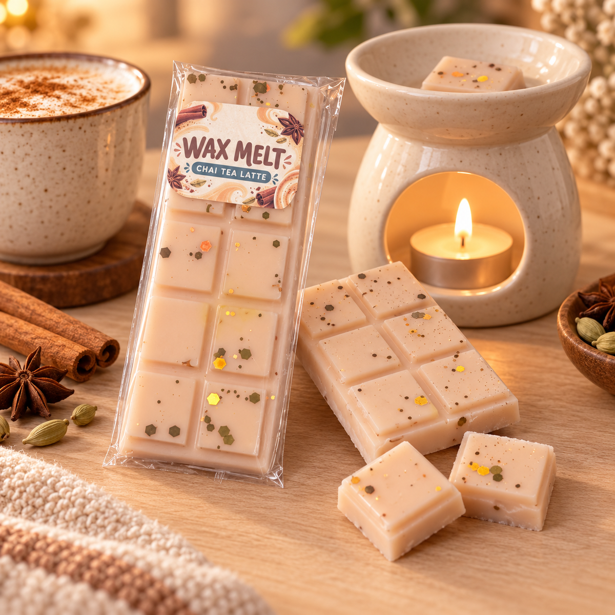 Wax melt tableta - CHAI TE LATTE