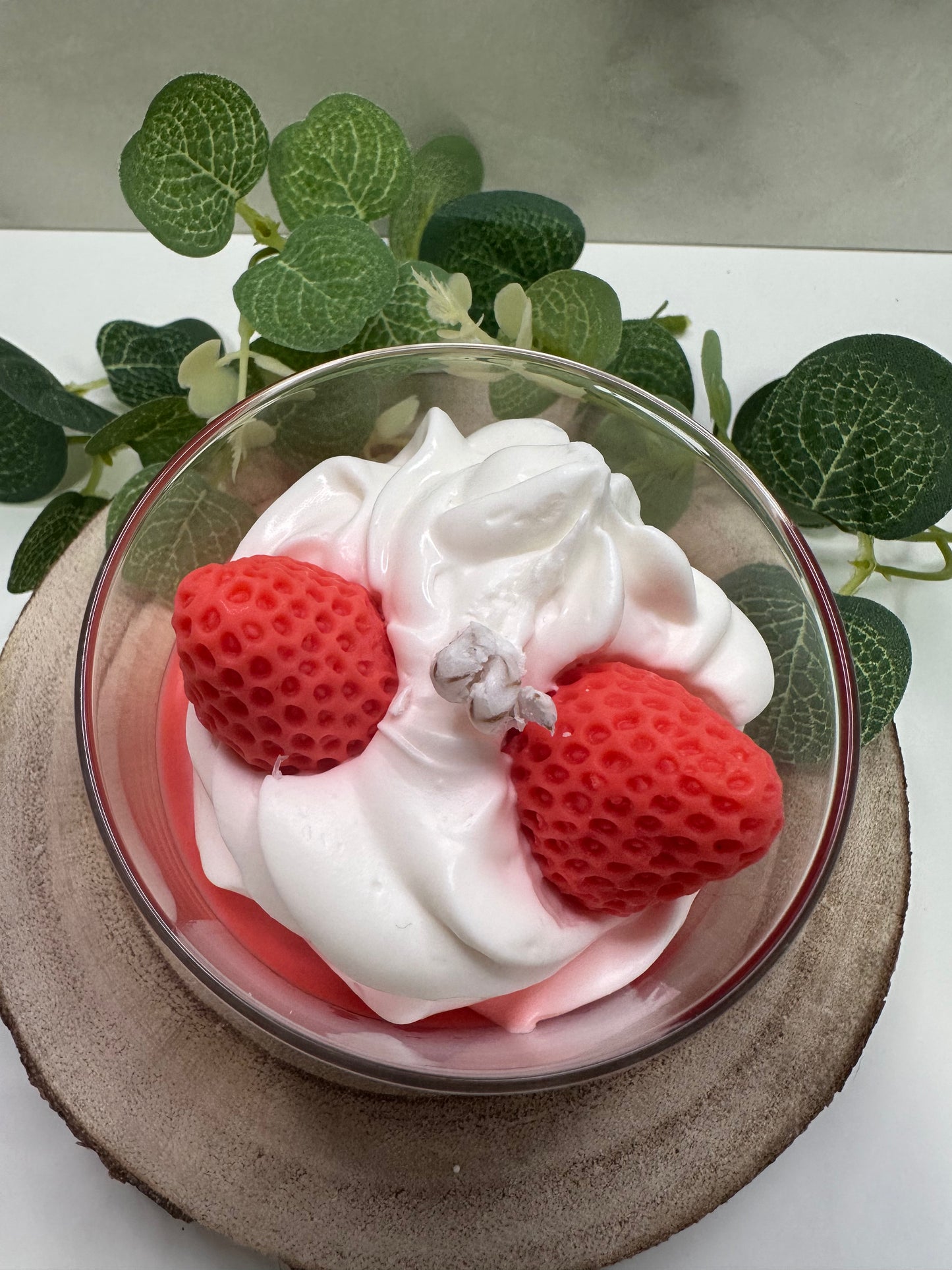 vela gourmet - FRESA Y NATA