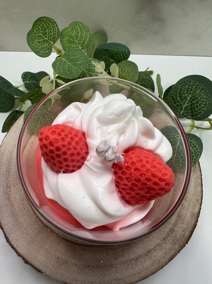 vela gourmet - FRESA Y NATA