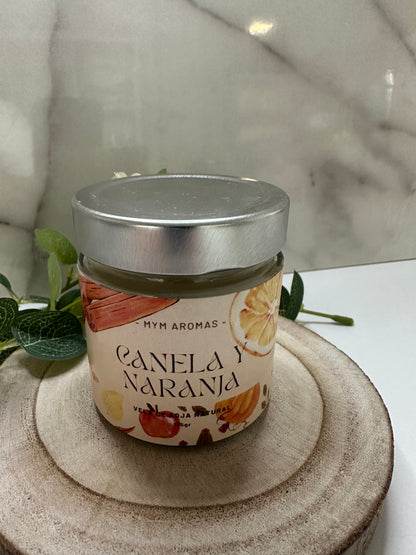 vela aromática - NARANJA CANELA