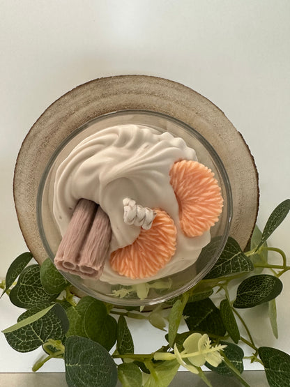 vela gourmet - NARANJA CANELA