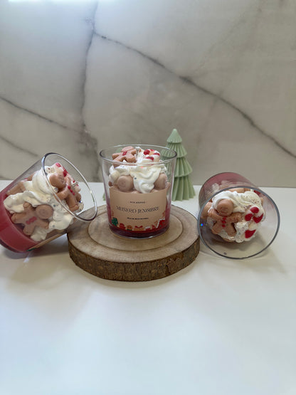 vela - MUÑECO DE JENGIBRE