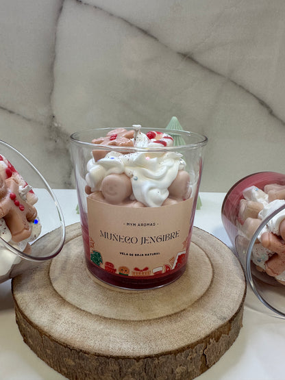 vela - MUÑECO DE JENGIBRE
