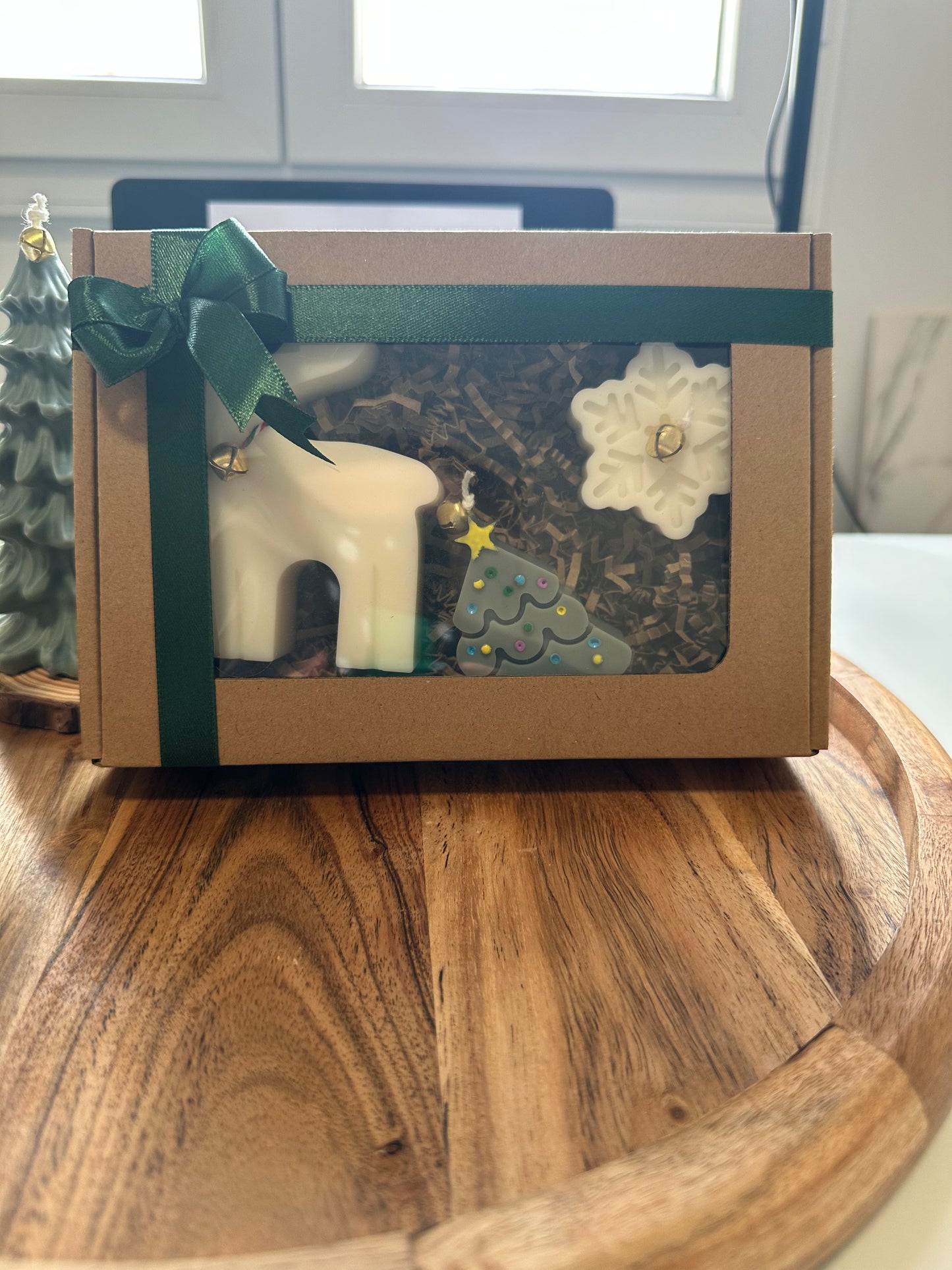 caja decorativa - 3 figuras