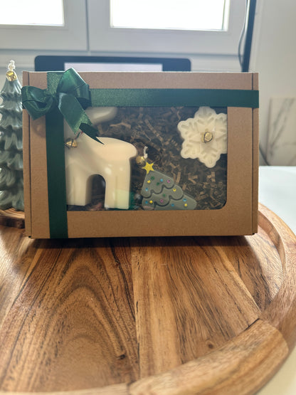 caja decorativa - 3 figuras