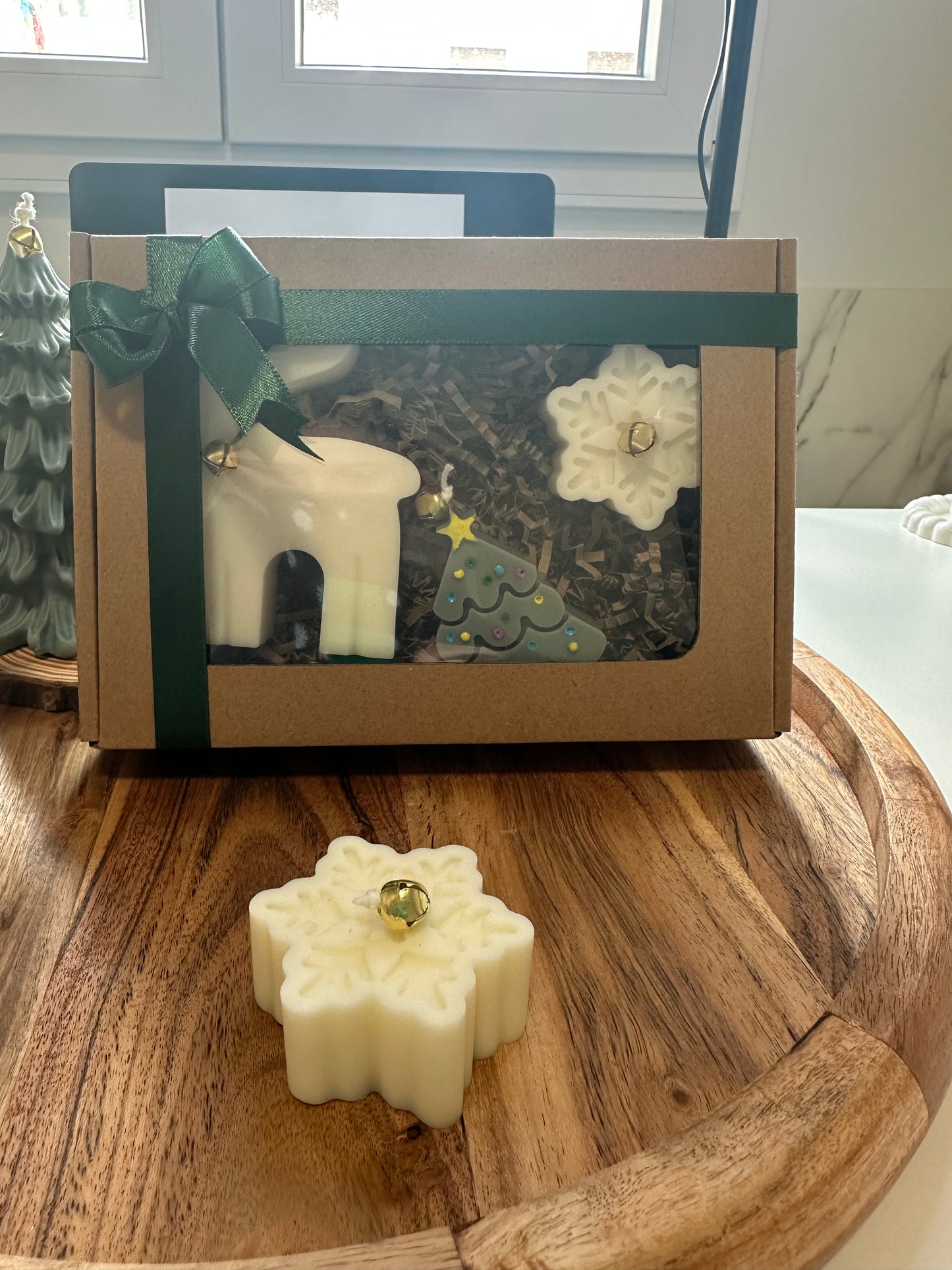 caja decorativa - 3 figuras