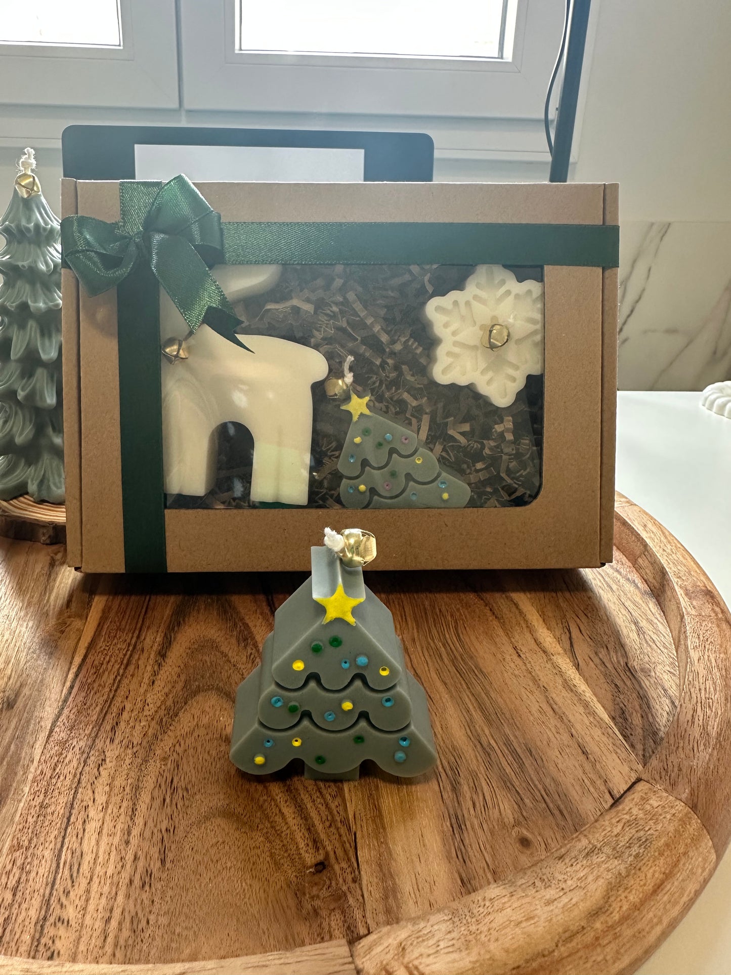 caja decorativa - 3 figuras