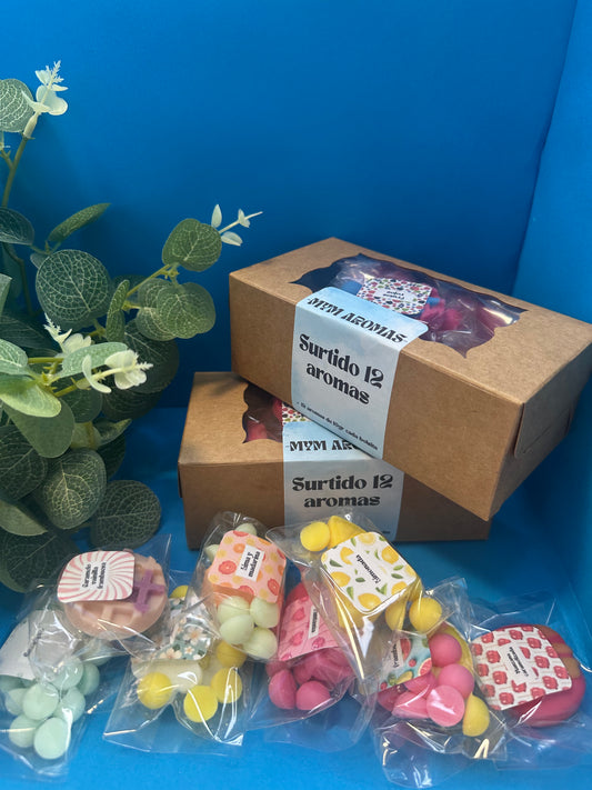 SURTIDO WAX MELTS 12 AROMAS